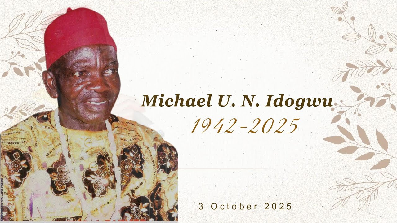 Michael Ugwoke Ntikiri Idogwu (1942-2025