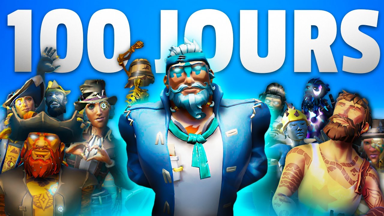 J'ai joué 100 jours AVEC VOUS à Sea Of Thieves