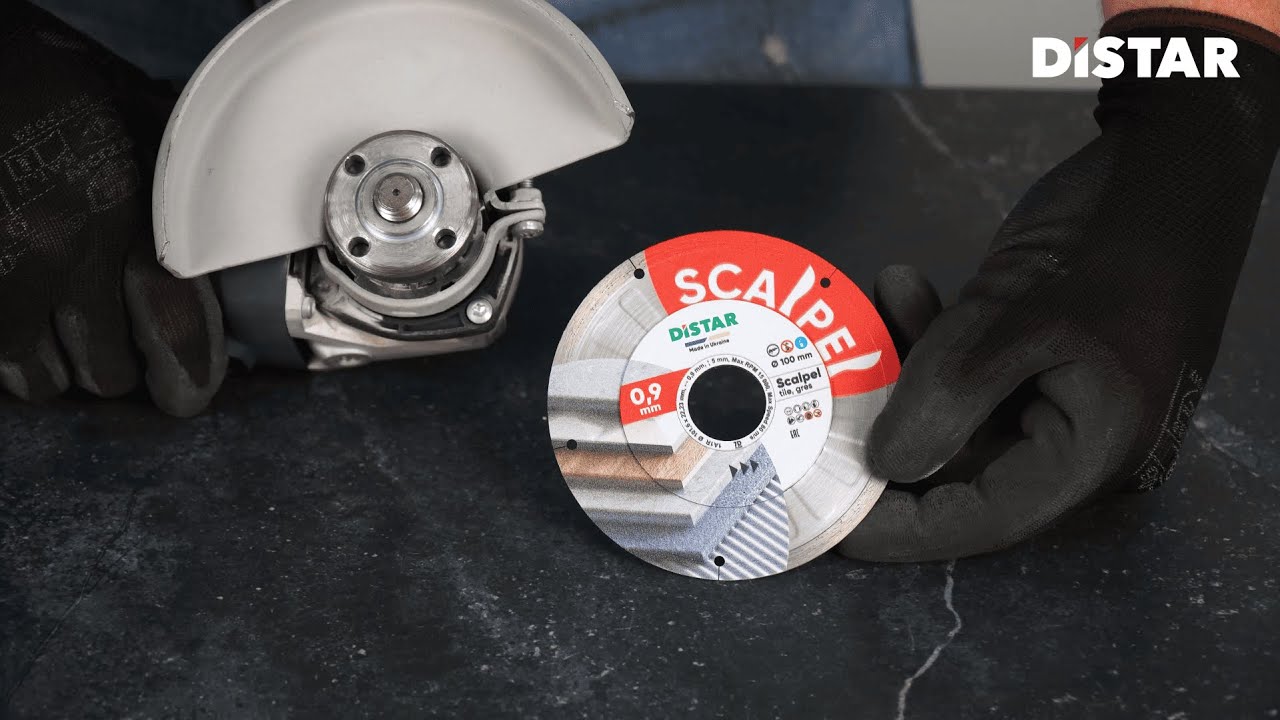 Diamond Blade for porcelain gres Distar 101.6 Scalpel | Диск для керамограніту Distar 101,6 Scalpel