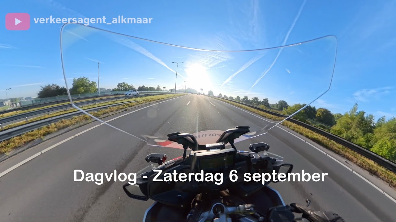 Politie | Verkeersagent Alkmaar | Vlog 3 | Dagvlog zaterdag 6 september
