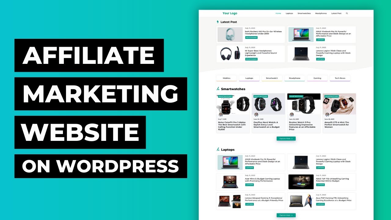 How to Create an Affiliate Marketing Website in WordPress Step by Step Guide