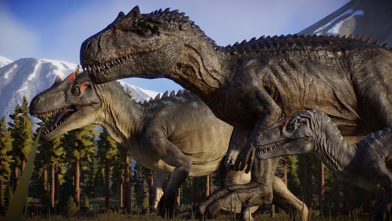 The Allosaurus Family | Jurassic World Evolution 2