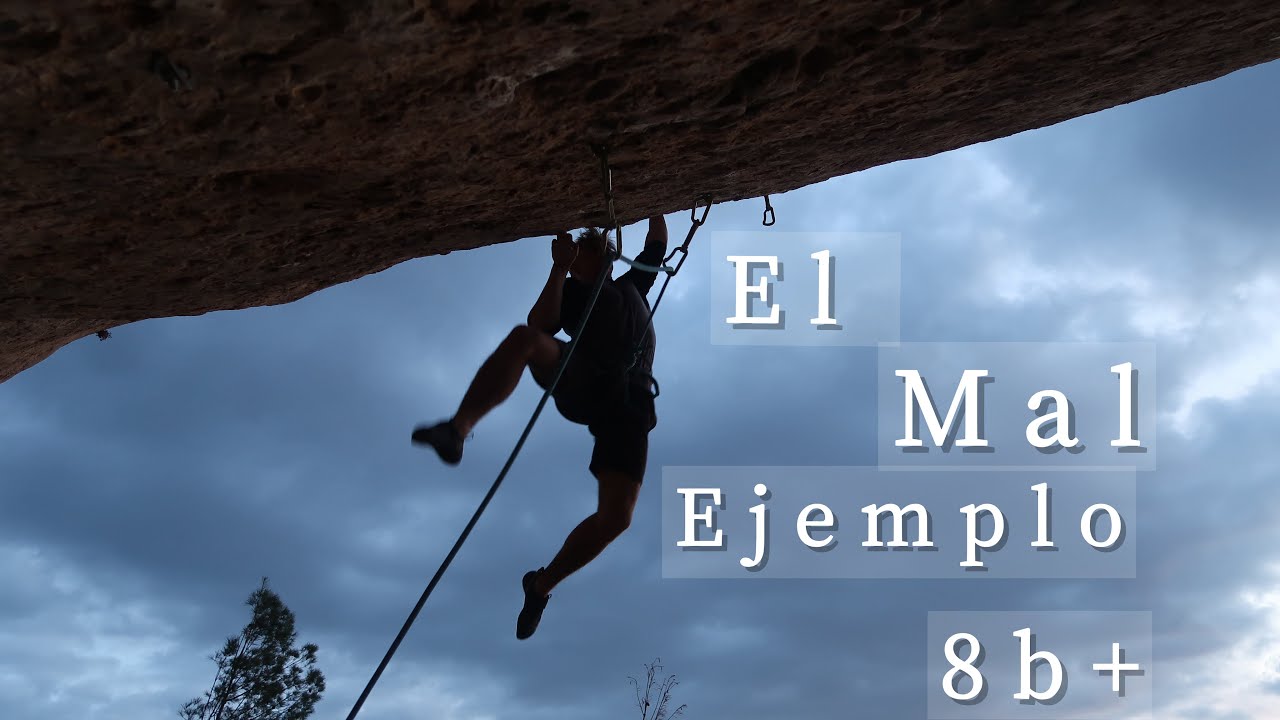 El mal Ejemplo 8b+ - Margalef