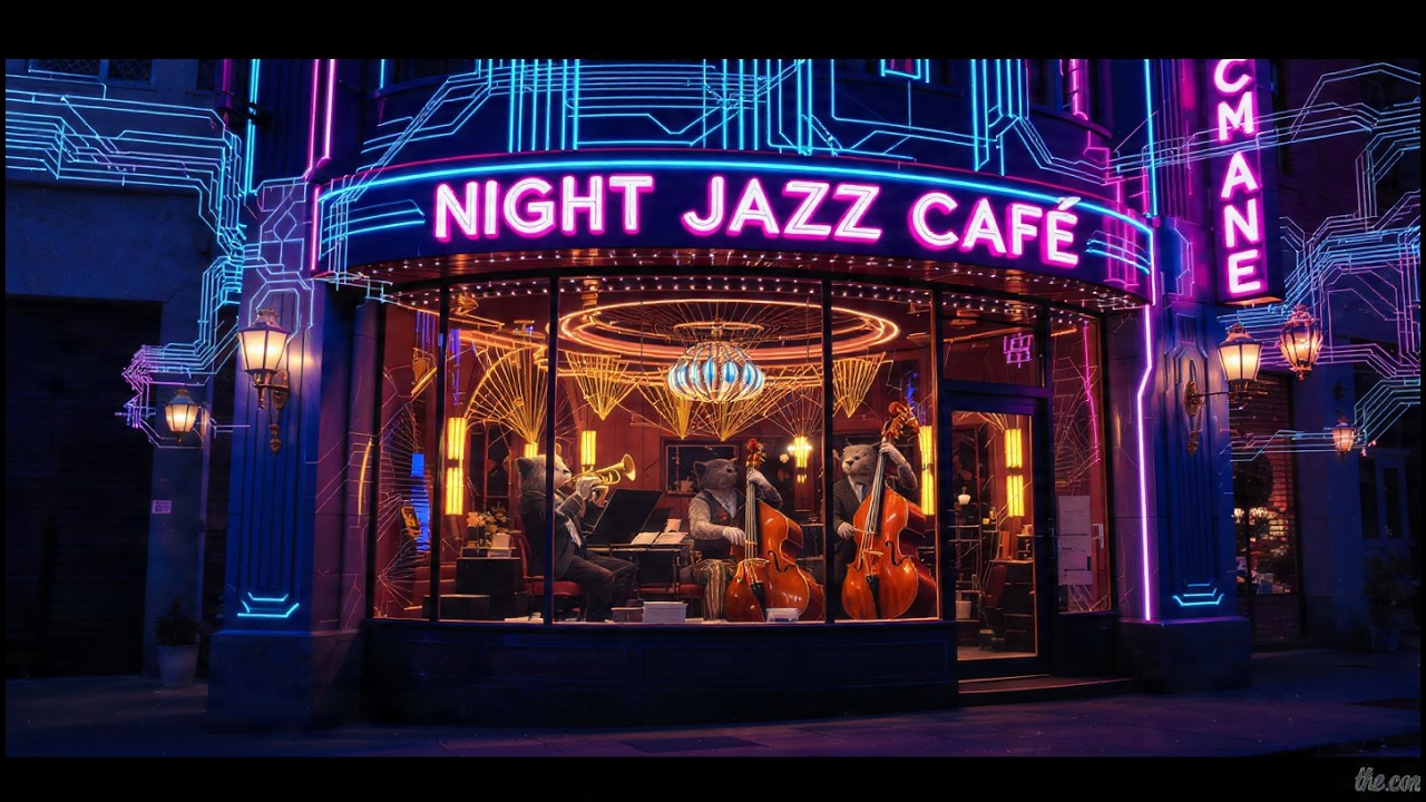 JAZZ NIGTH CAFÉ: HOURS OF JAZZ DOWNTEMPO RELAX MUSIC