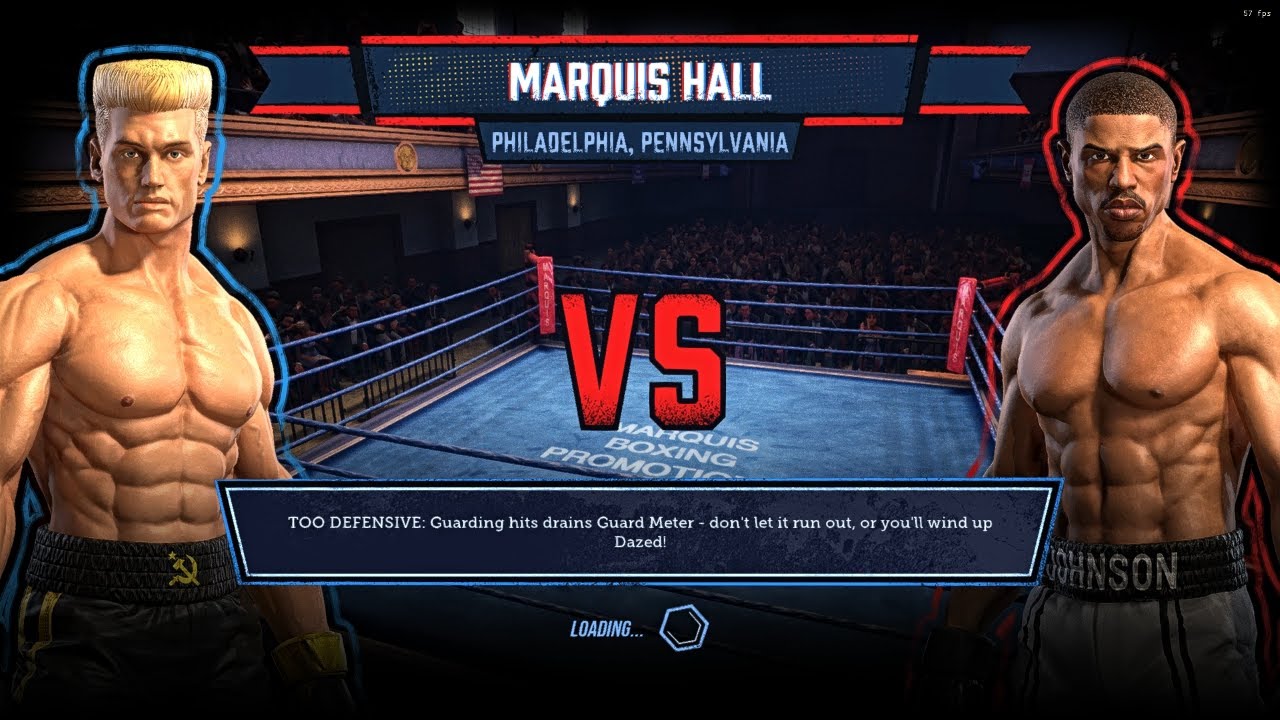 Big Rumble Boxing  Creed Champions Ultra HD - Ivan Drago VS Adonis Creed