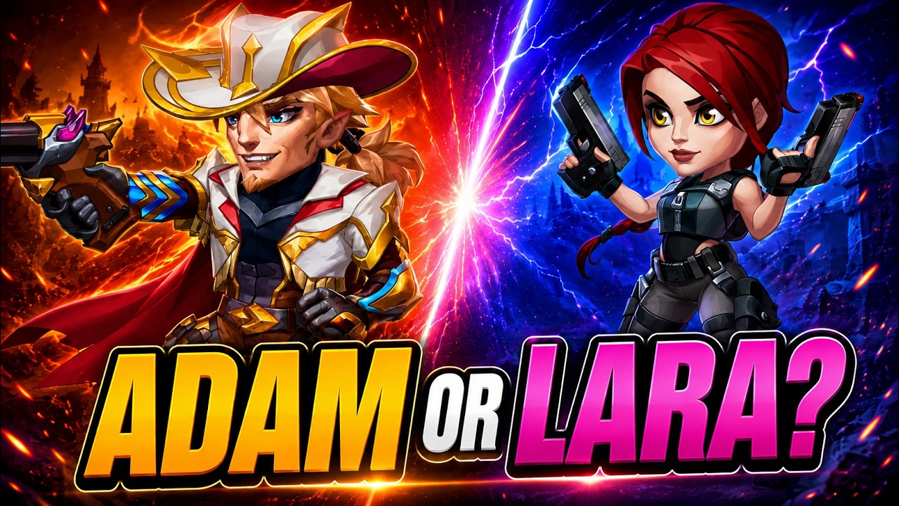 Adam or Lara Croft? The Better Hero Wars Carry! Hero Wars!