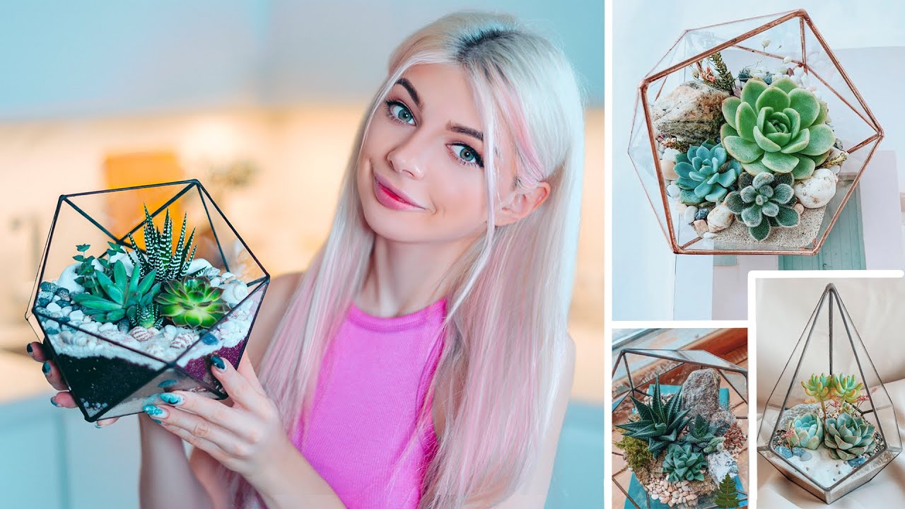 DIY - Пробую Своими Руками Сделать Флорариум  | Идея из Pinterest