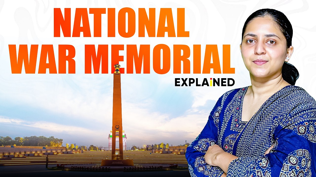India's National War Memorial Explained | Republic Day 2026 | UPSC Current Affairs