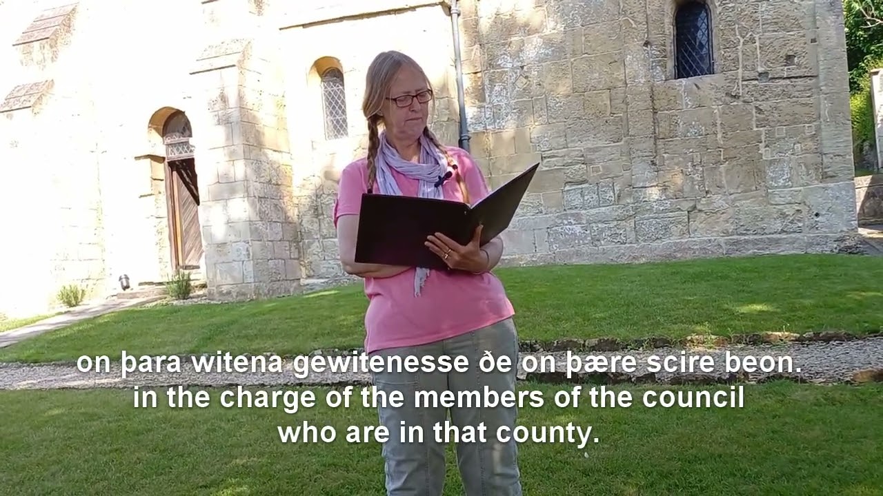 Bradford on Avon King Eadred’s Will 955 AD
