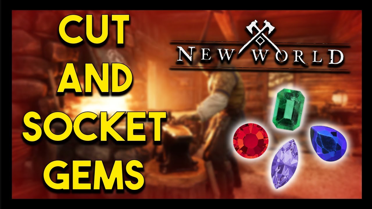 New World - How to Cut AND Socket Gems (Beginner's Guide)