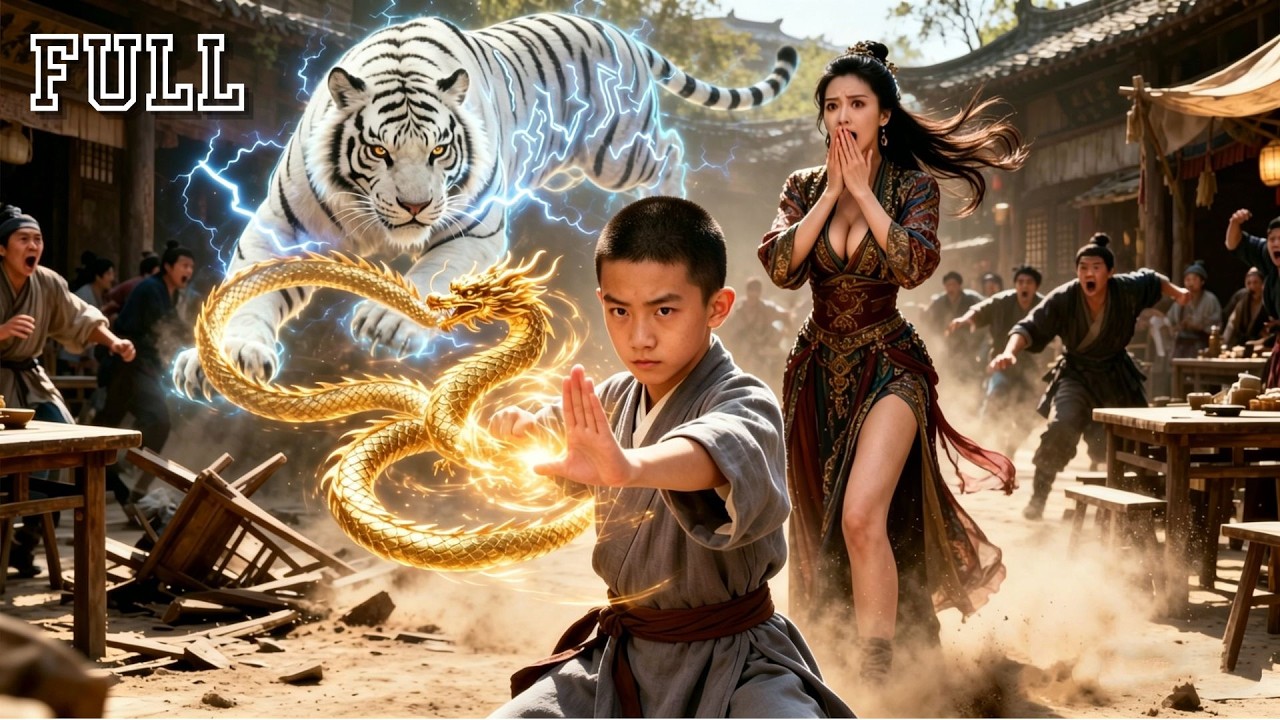 8-anyos na monghe, isang martial arts master pala! Isang palad lang tinalo ang lahat!