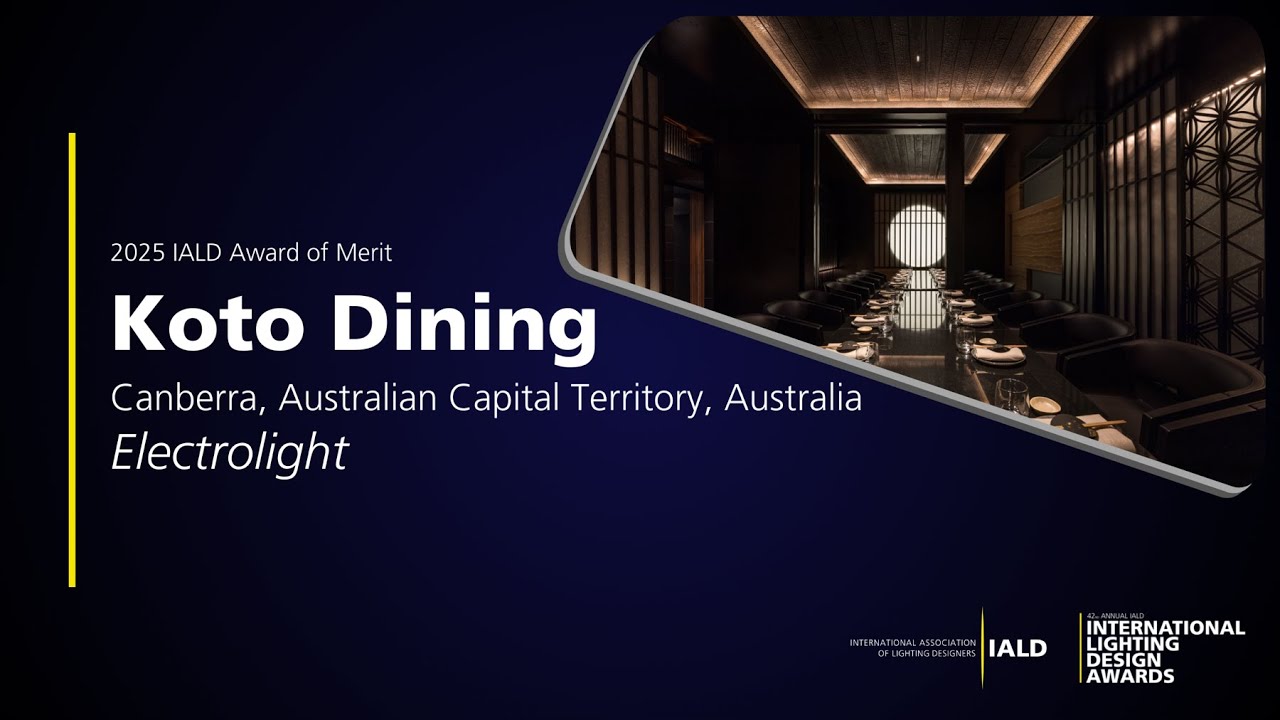 Koto Dining | 2025 IALD Award of Merit