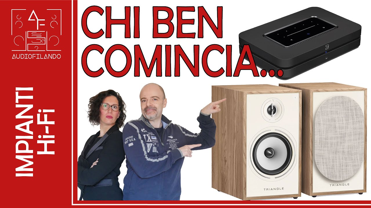 Bluesound NODE e Triangle BOREA BR03 BT - Entriamo nel mondo Hi-Fi nel modo GIUSTO!