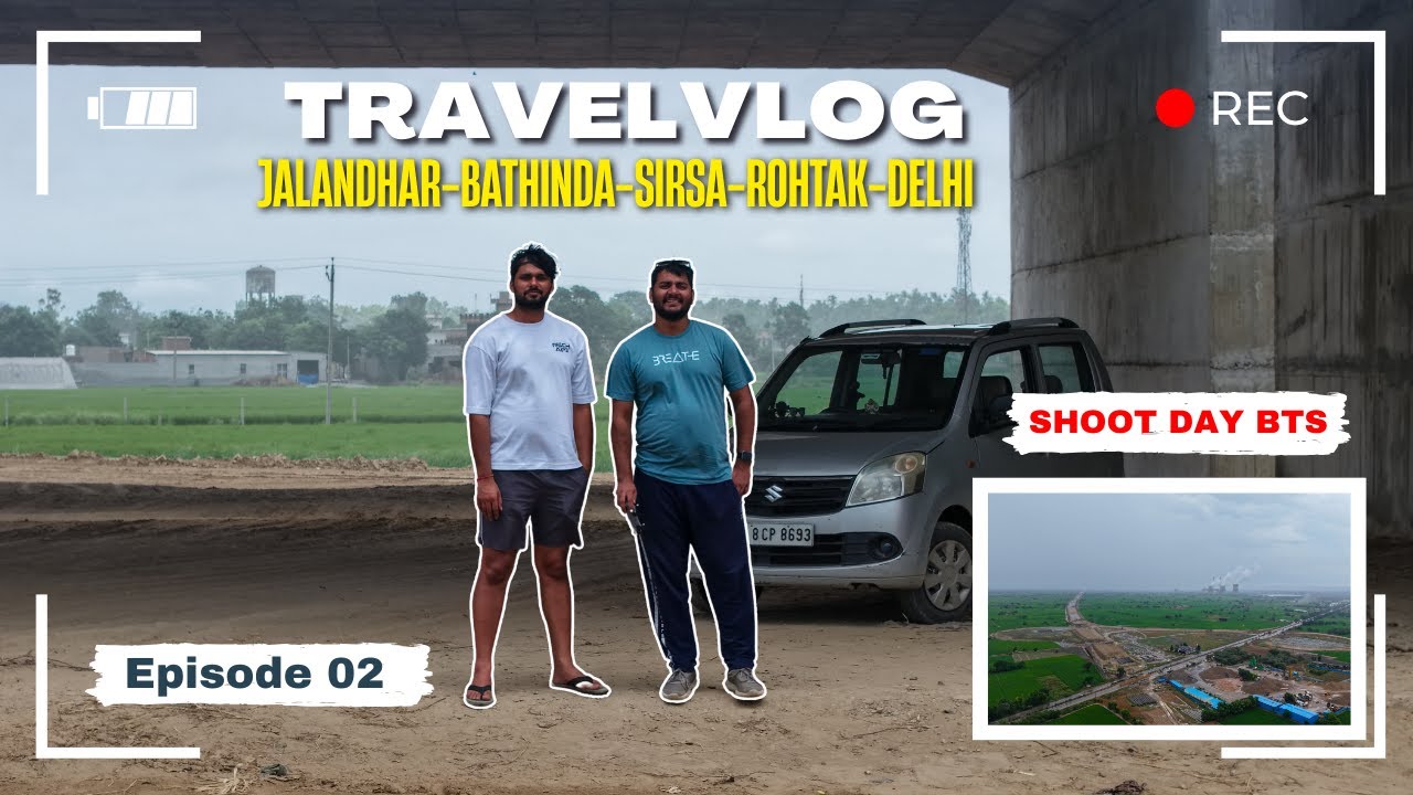 Amritsar-Jamnagar Economic Corridor (Punjab Section Shoot) | Jalandhar to Delhi Drive 