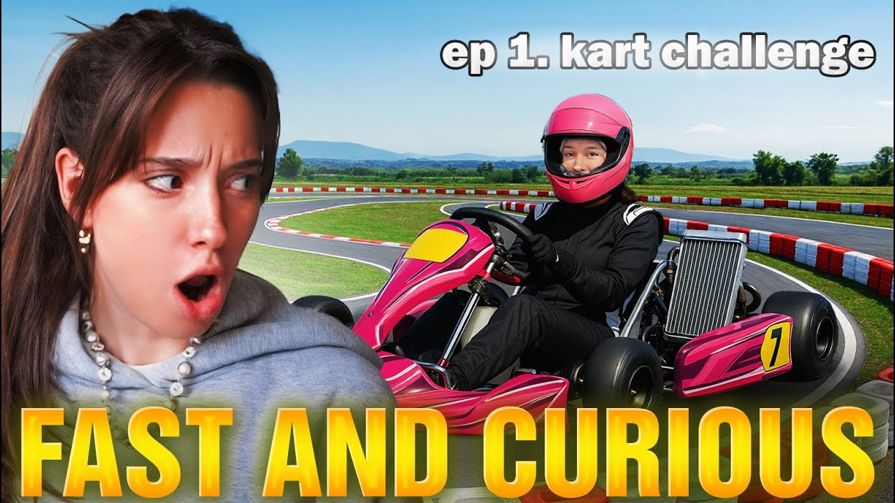FAST & CURIOUS ep.1 La mia PRIMISSIMA SFIDA sui KART @Mollu