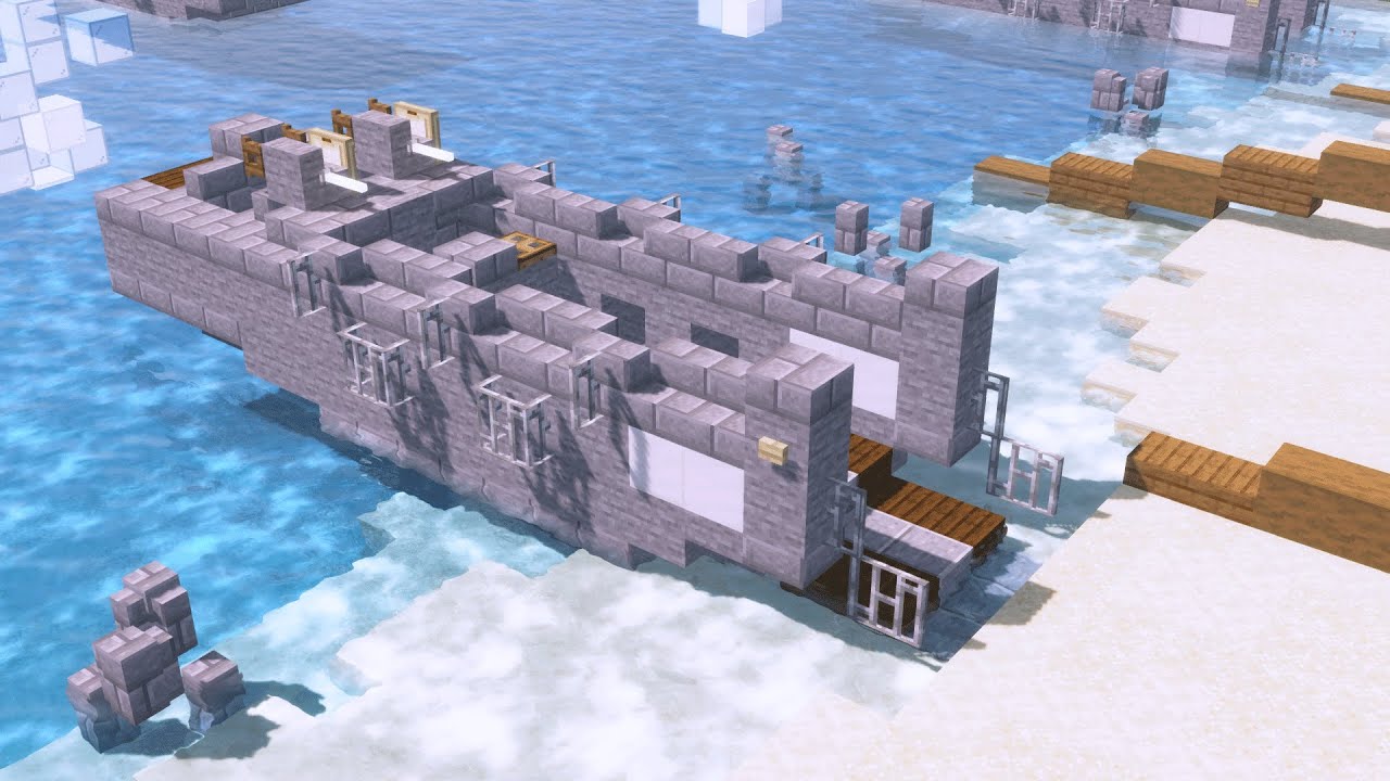 Minecraft Higgins Boat LCVP Учебное пособие по десантному катеру