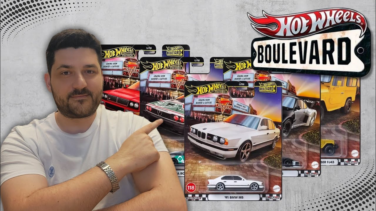 Bu Arabalar Gerçekten Efsane mi? | Hot Wheels Premium Boulevard 2025 İncelemesi