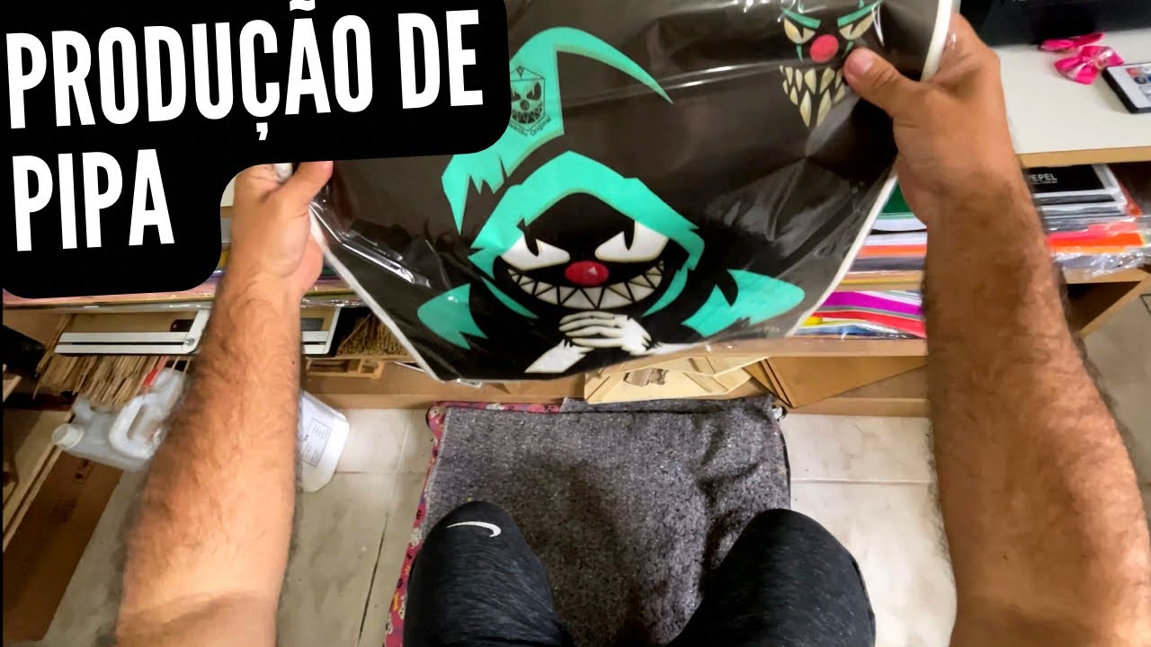 DIA DIA DE PRODUÇÃO DE PIPA -SEM EDIÇÃO-