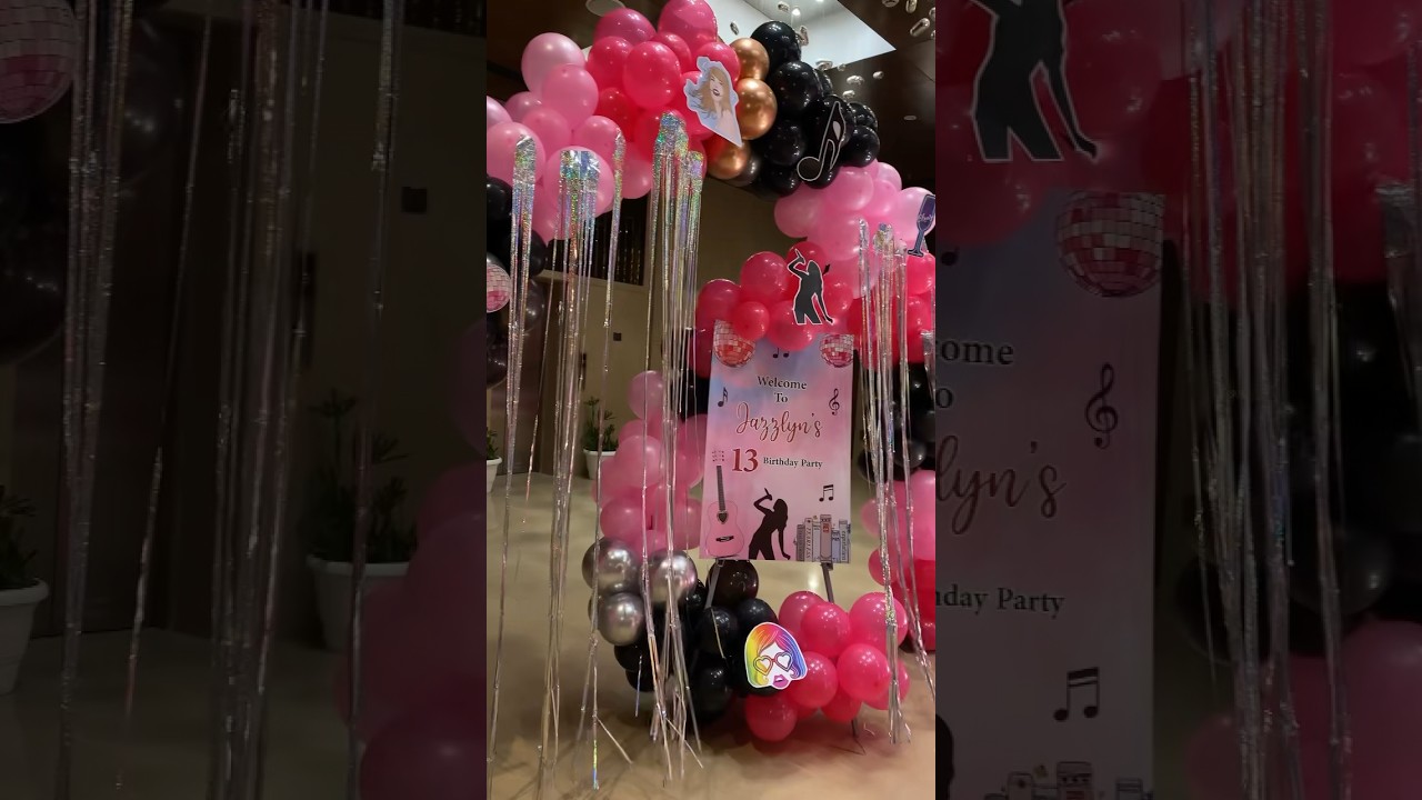 Taylor swift birthday party decor 