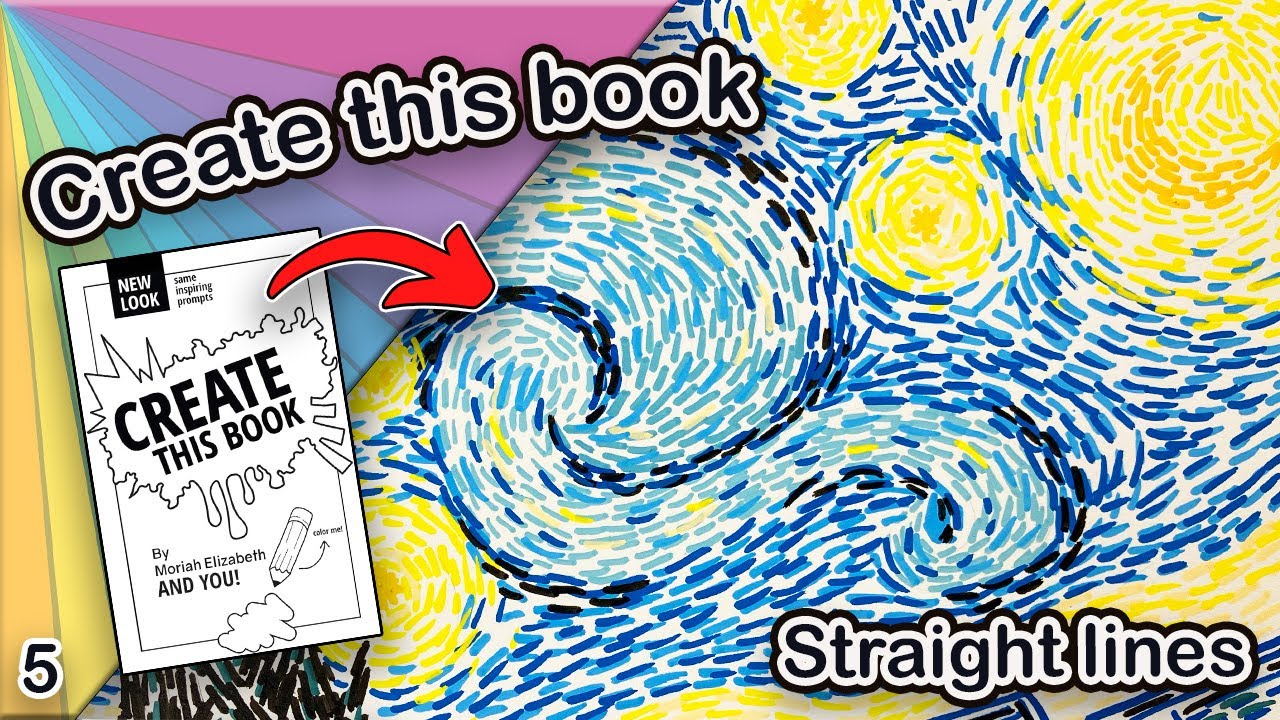 Create this book (Part 5) Straight lines only!