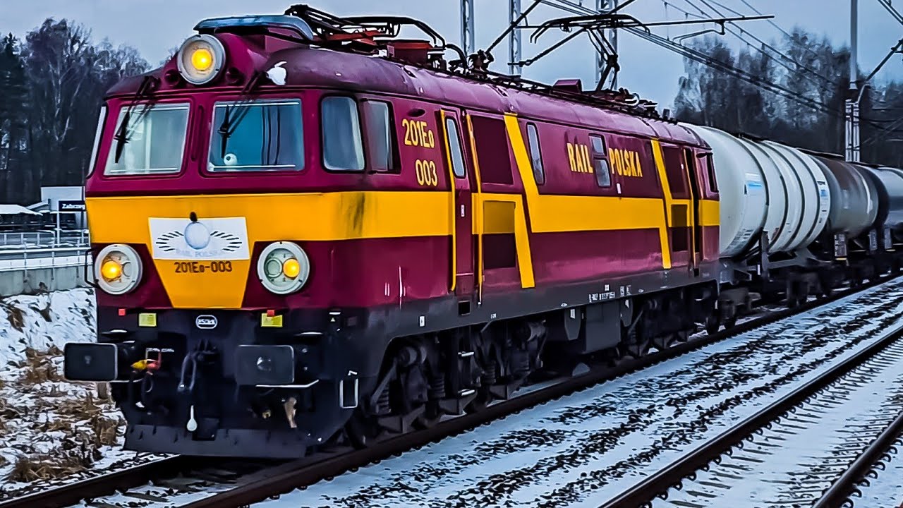 201Ea-003 🔴🟡 RAIL POLSKA 🔹Zabrzeg🔹➡️ TRZEBINIA