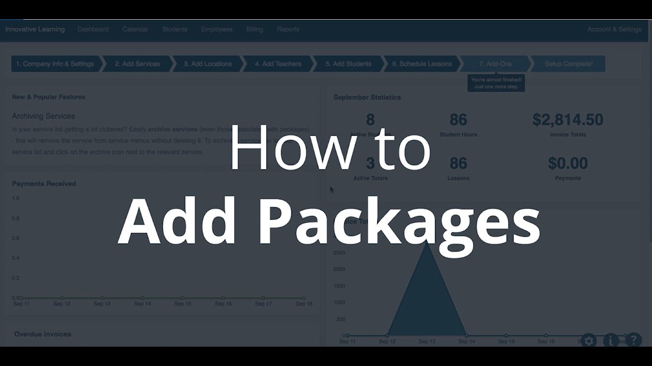 How to Add Packages