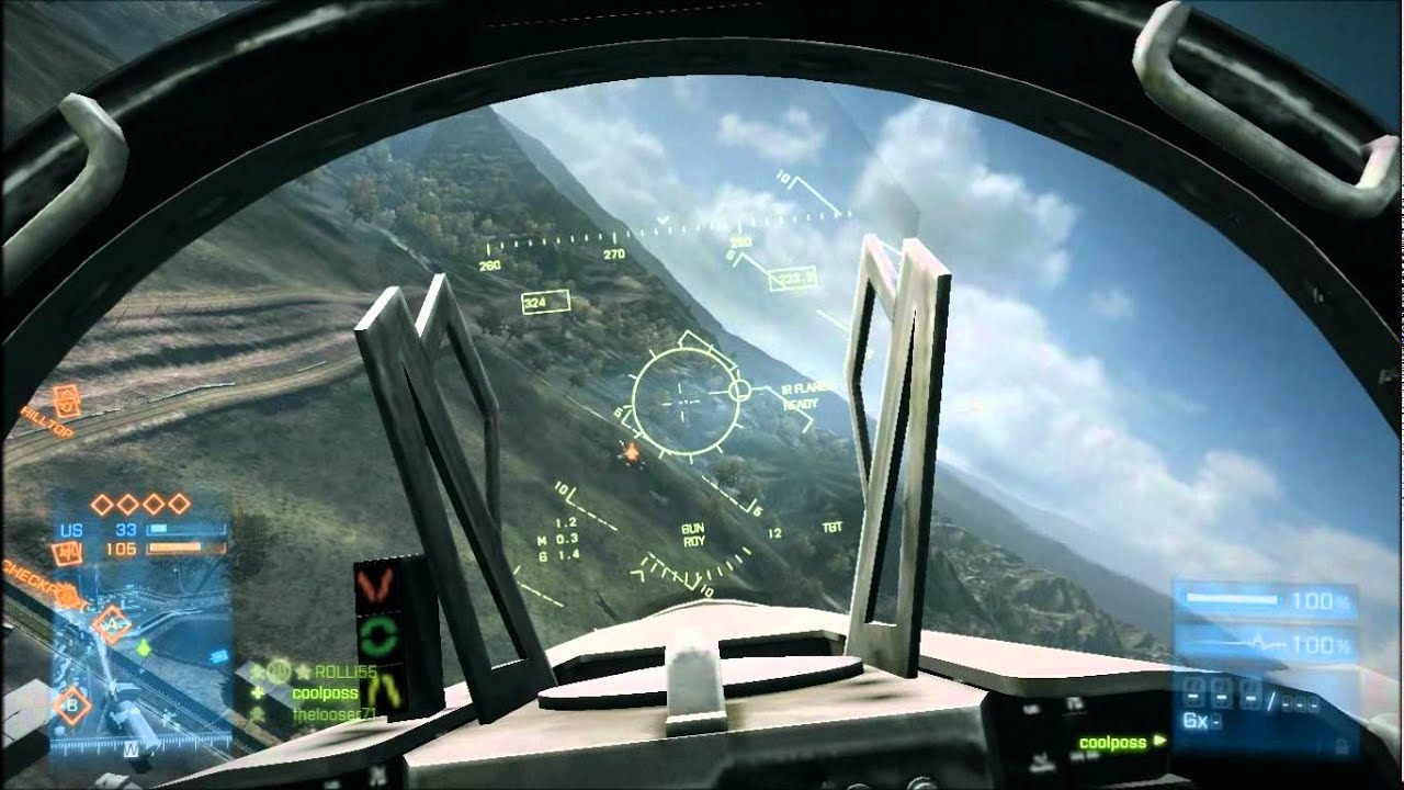 Coolposs flies a Jet