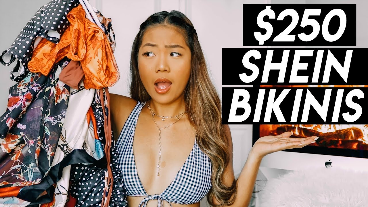 $250 SHEIN BIKINIS Try-On Haul 2019 || Farina Aguinaldo