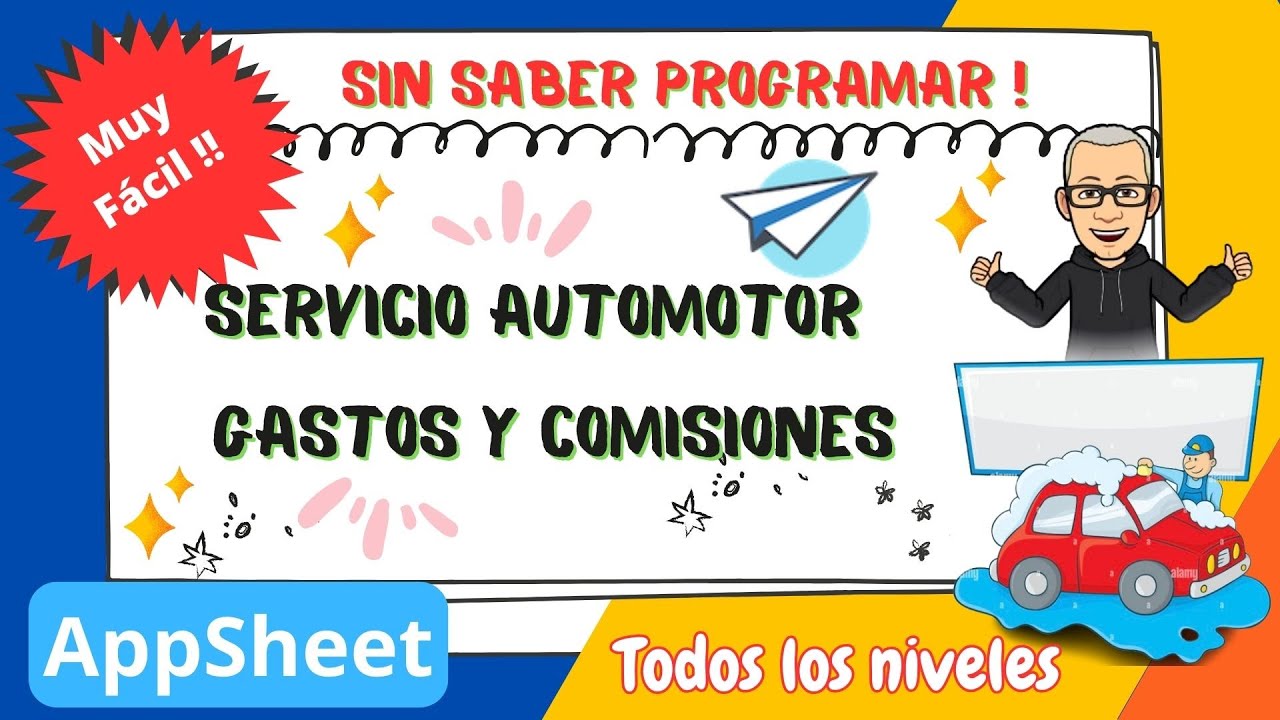 🚗🚗 Controla Comisiones y ventas 🚗🚗 con solo 2 clicks  y SIN SABER PROGRAMAR !!💥💥 AppSheet 67