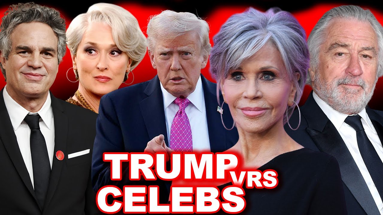 TOP 10 HOLLYWOOD ACTORS WHO ABSOLUTELY DESTROY DONALD TRUMP