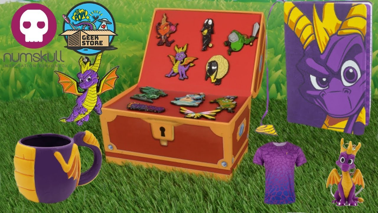Numskull Geekstore Spyro Reignited Merch Haul! | Beauty Jamm