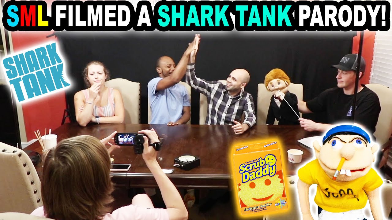 SML FILMED A SHARK TANK PARODY!