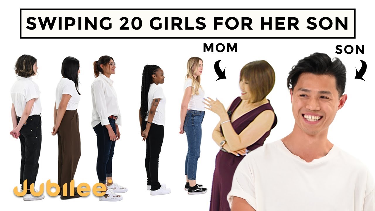 Mom Swipes 20 Girls for Her Son | Versus 1