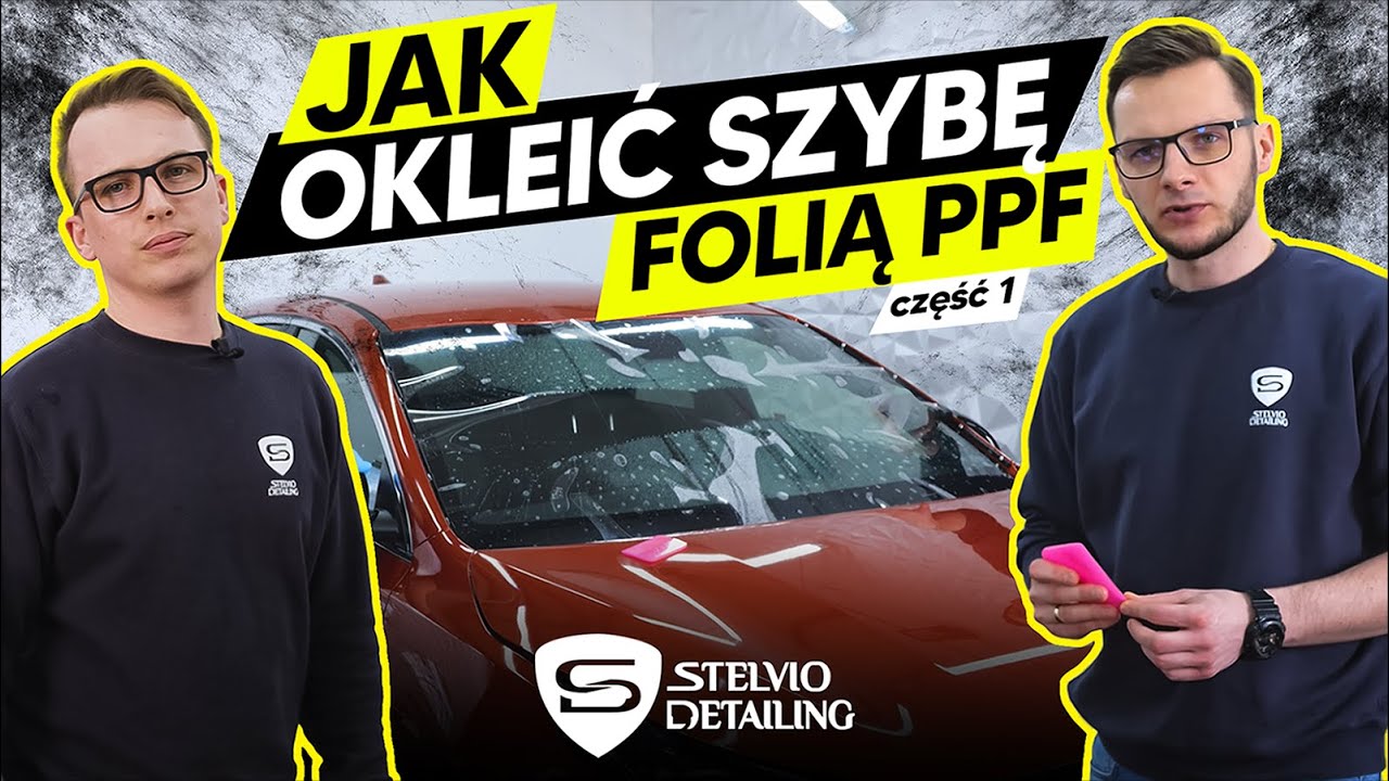 Zabezpieczenie szyby czołowej folią PPF (część I - przygotowanie) #4