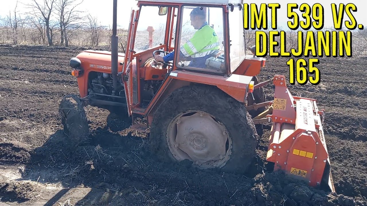 IMT 539 vs. Ekstremno Freziranje  u Blatu - Traktorska Freza FPM Deljanin TF 165