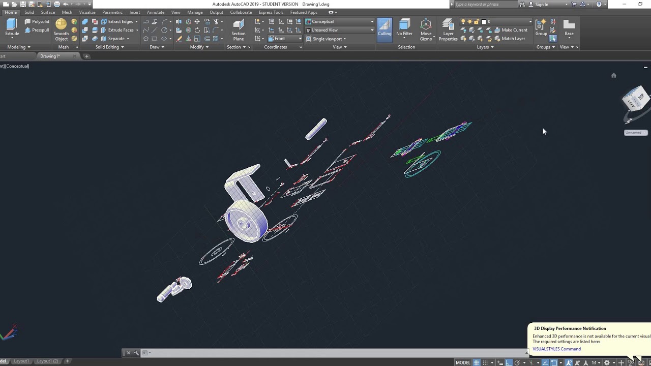 Autocad 2019 - Tutorial 12: User Coordinate System (UCS)