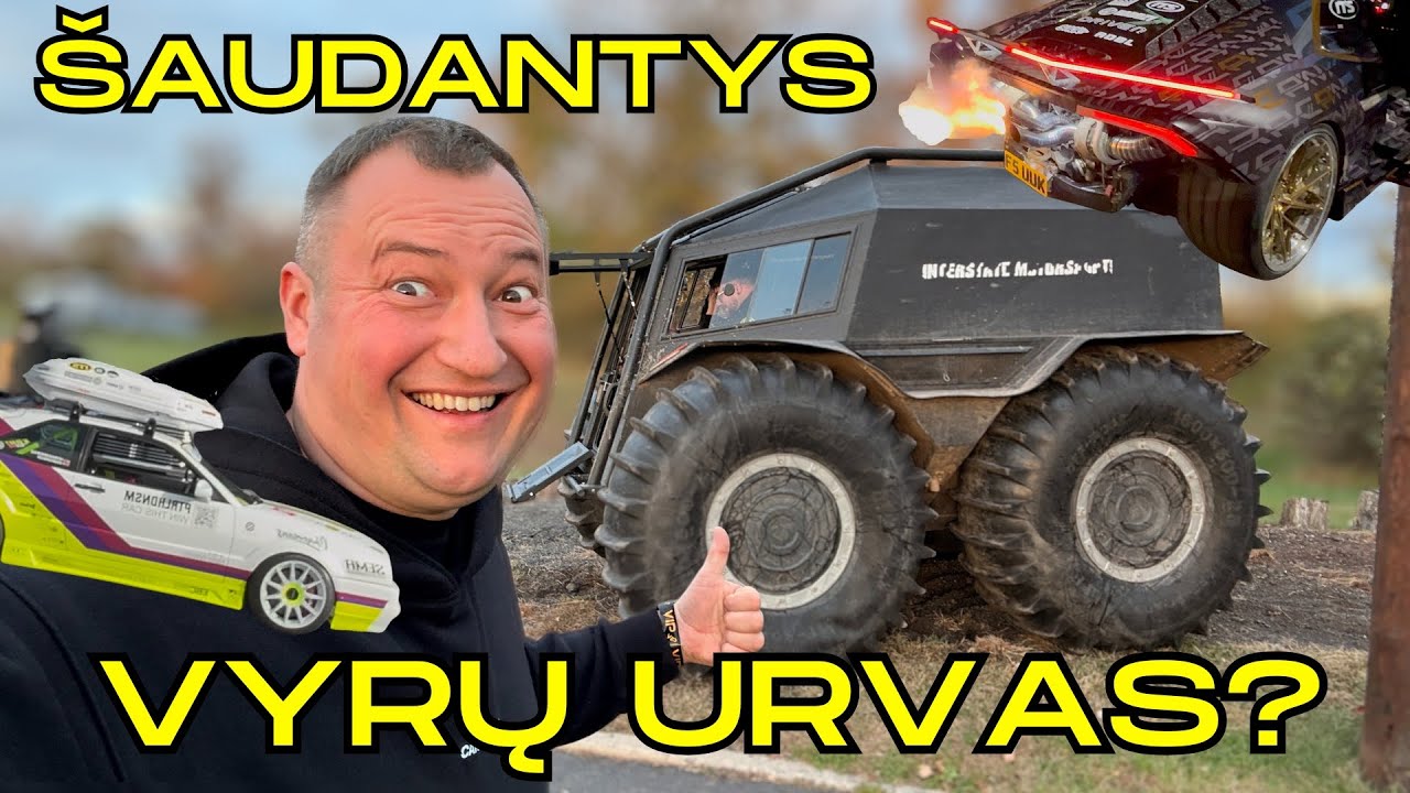 Vyrų SVAJONIŲ garažas?  ROAD2SEMA pirma diena