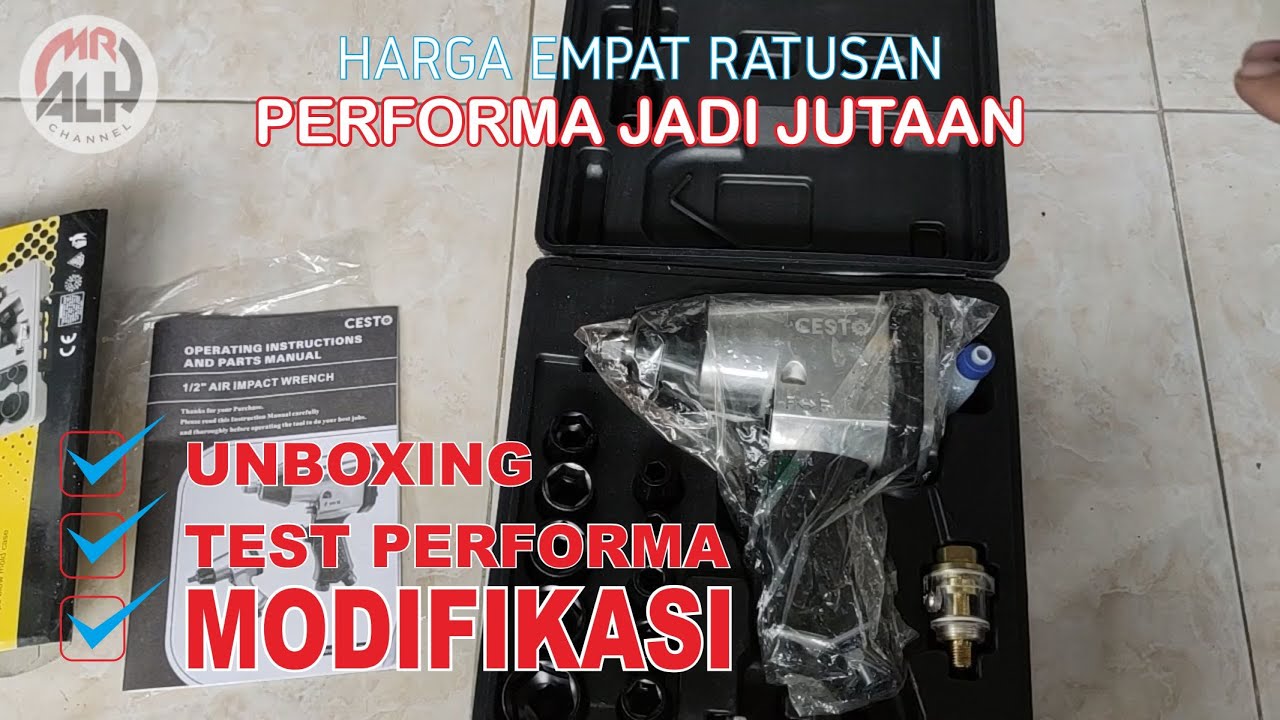 DIY: Modifikasi - Menaikkan TORQUE Air Impact Wrench