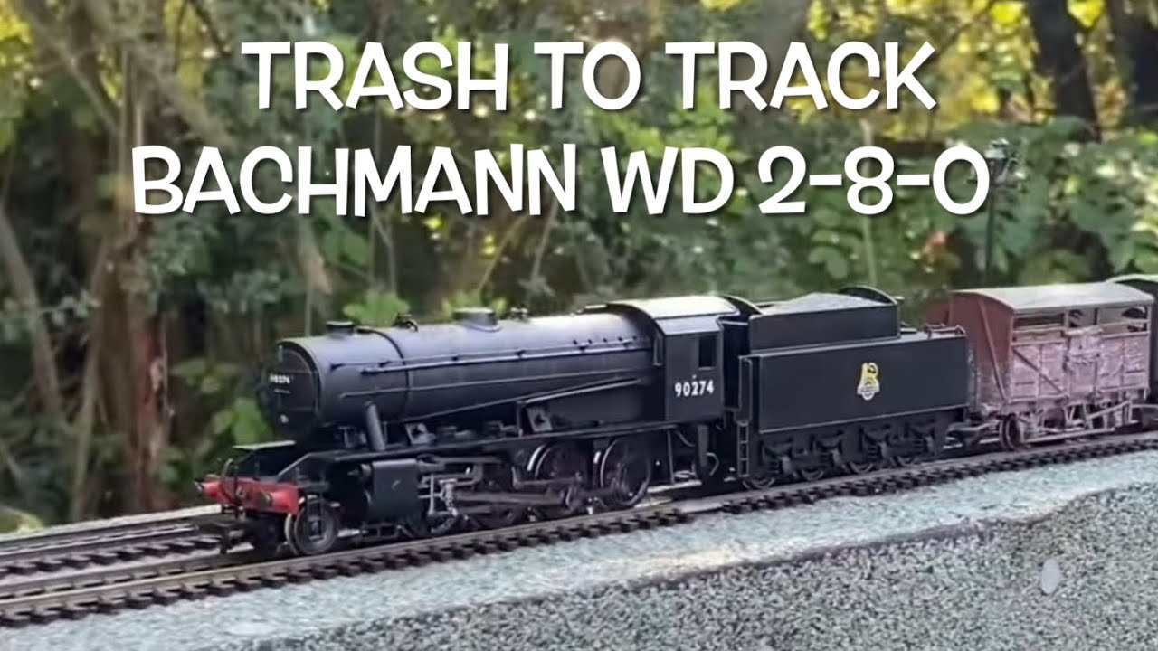 Мусор на трассе. Эпизод 67. Бахманн WD 2-8-0