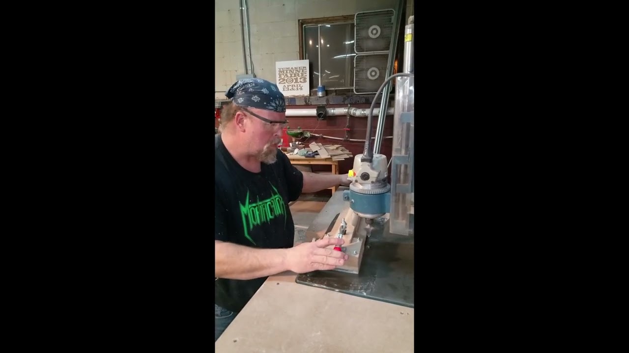 Neck Shaping SJE-Tools Profile D & Pin Router