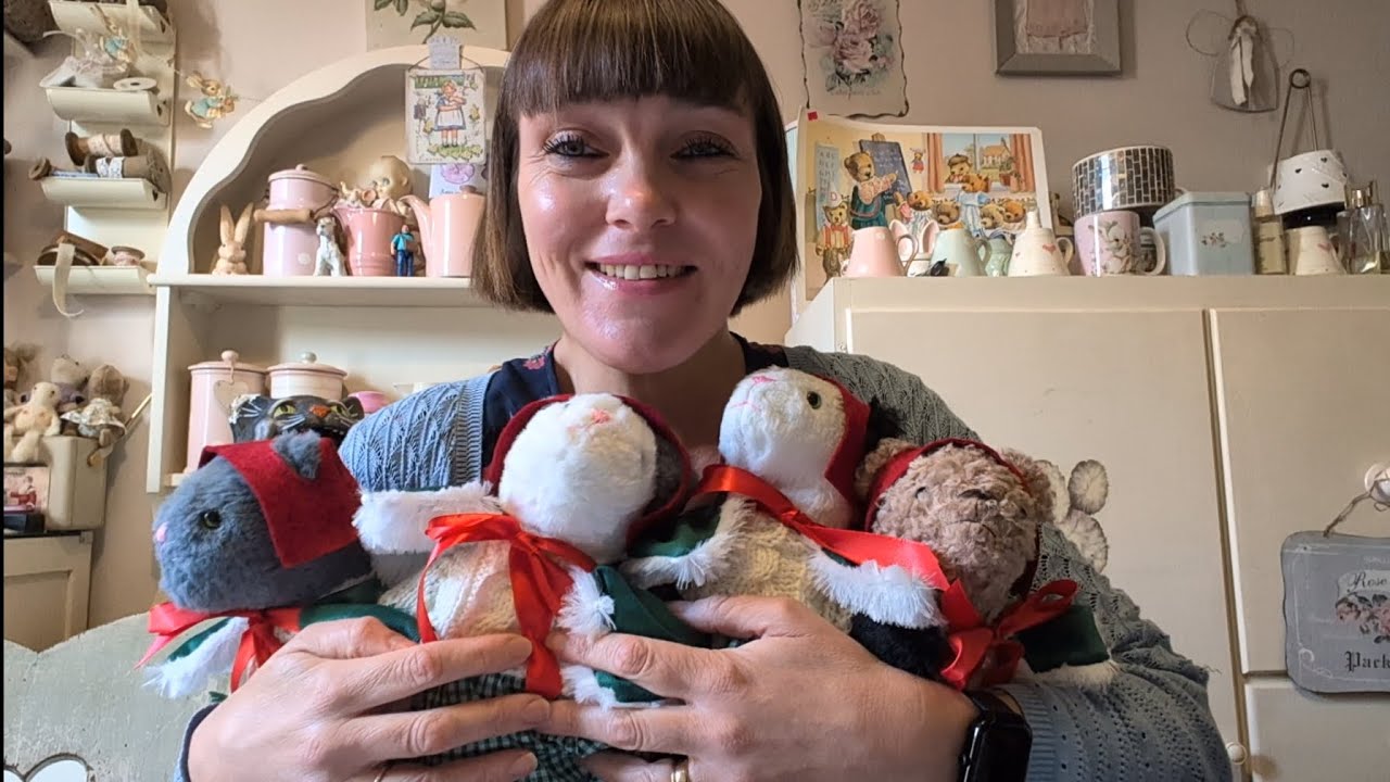 Stitched by Mrs D 2025 teddy bear advent reveal 