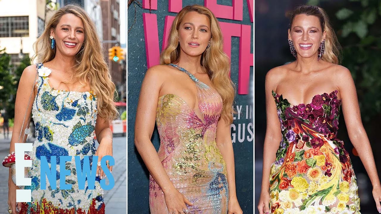 Blake Lively's BEST Fashion Looks From the It Ends With Us Press Tour | E! News