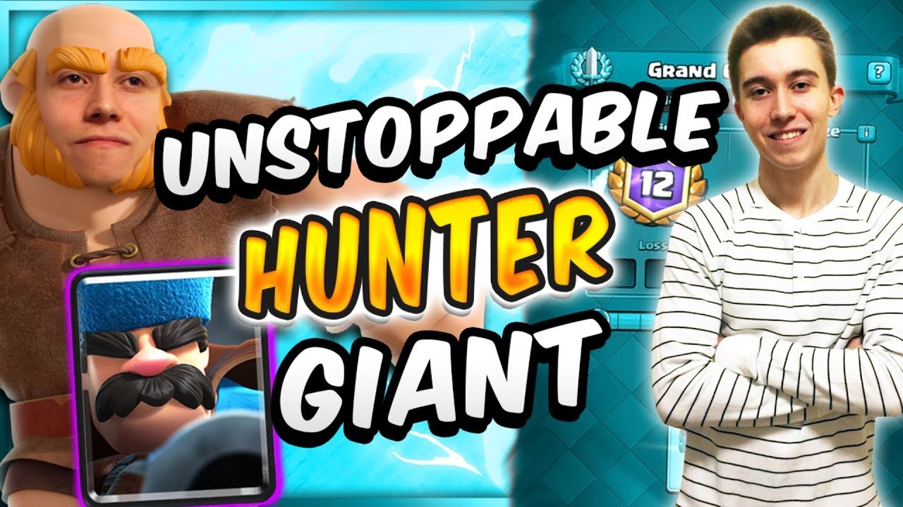 DOMINATING 12 WIN DECK! Miner Hunter Giant Deck Is Unstoppable! — Clash Royale