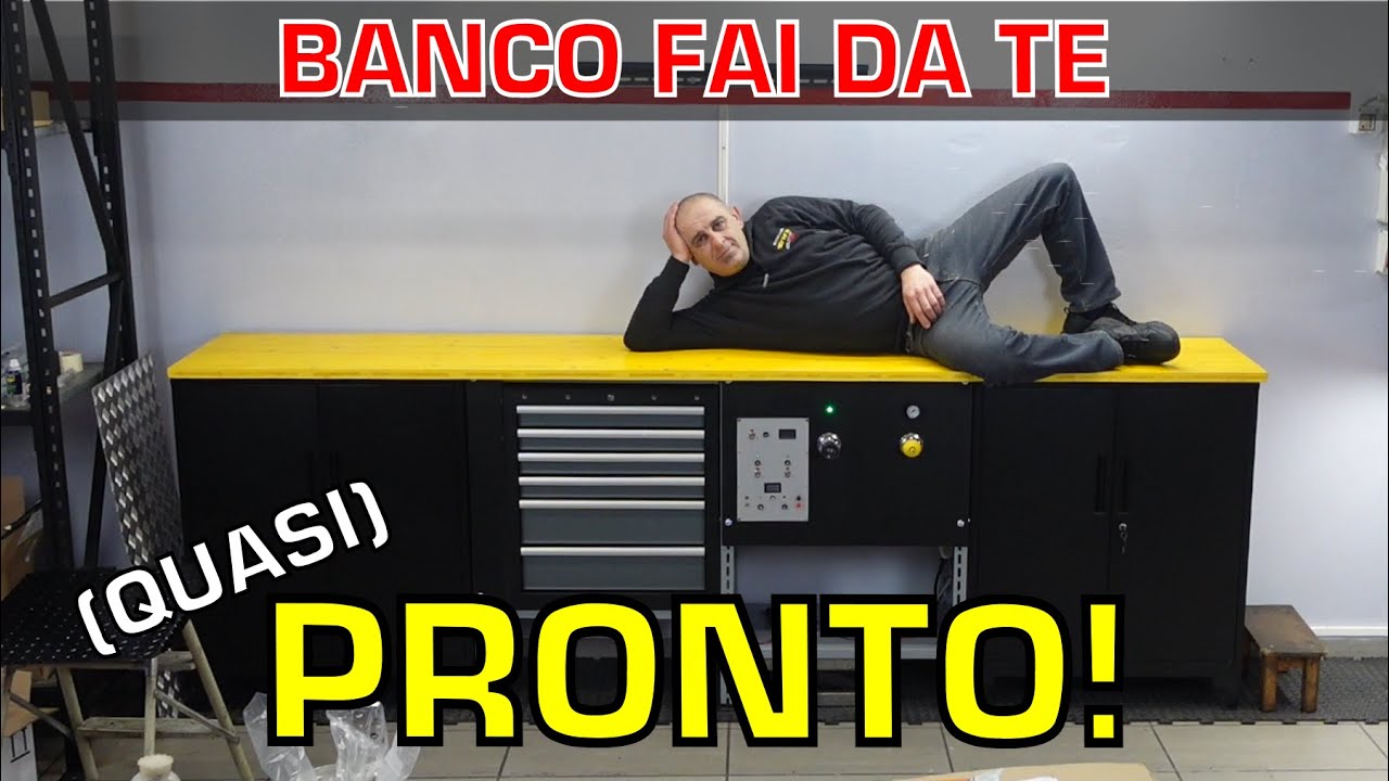 BANCO OFFICINA FAI DA TE (quasi) PRONTO! | Ep.3