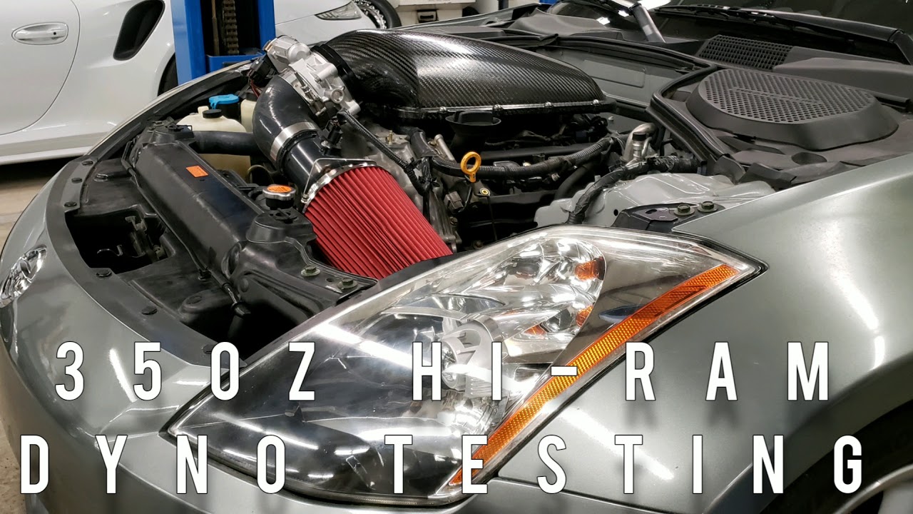 350z merlin machining hi-ram dyno testing