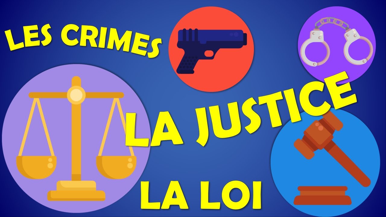 Vocabulaire B1 : les crimes - la justice ⚖️