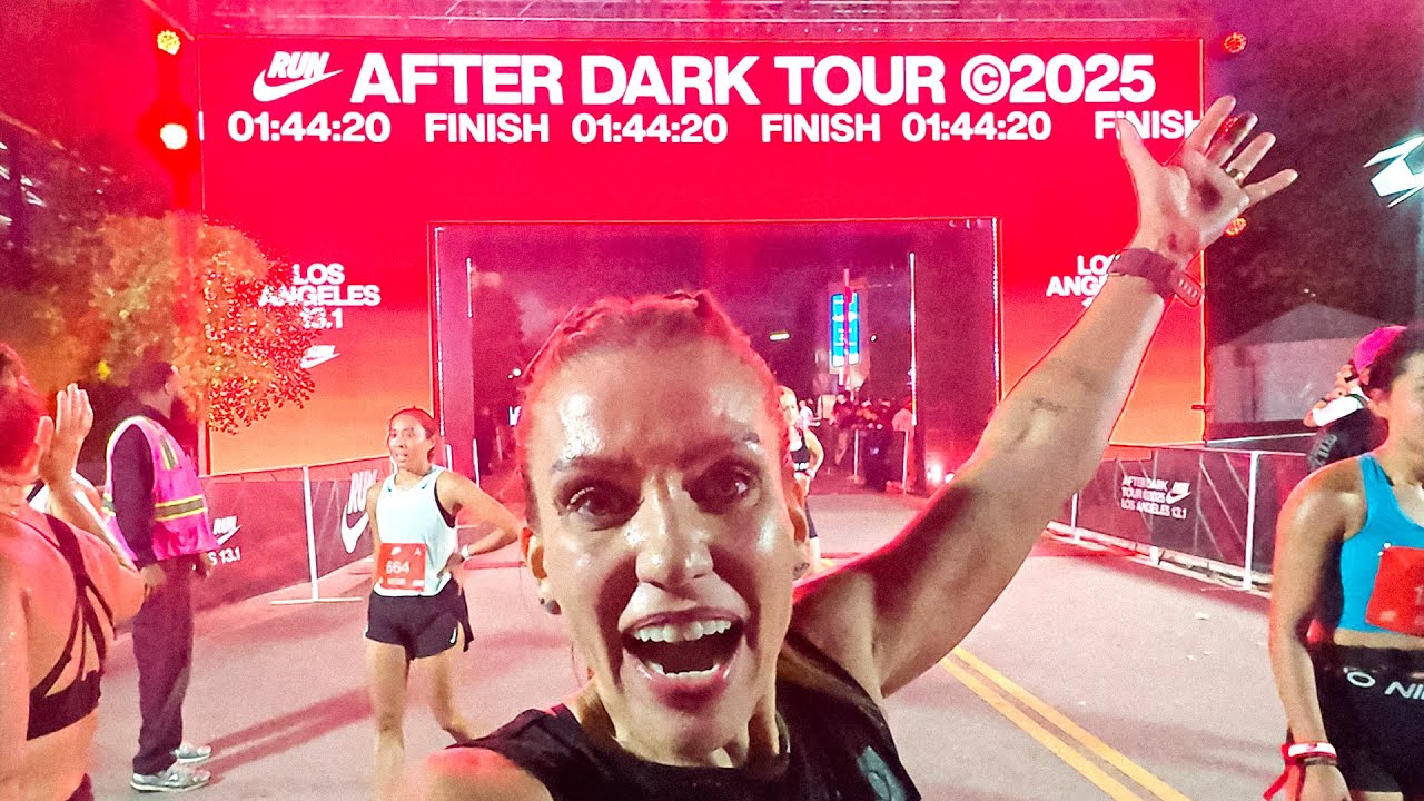 21K da NIKE AFTER DARK TOUR em Los Angeles