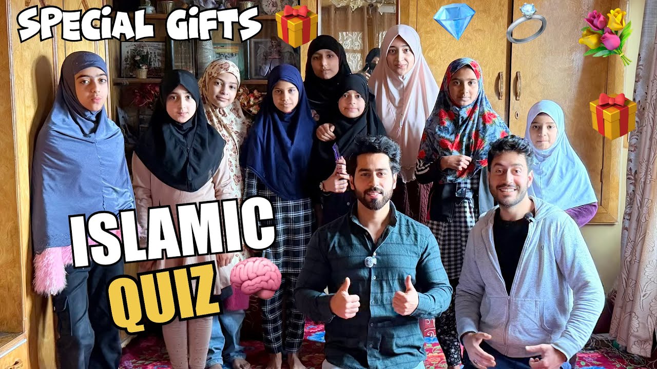 Playing Islamic Quiz with Bacha Party ❤️