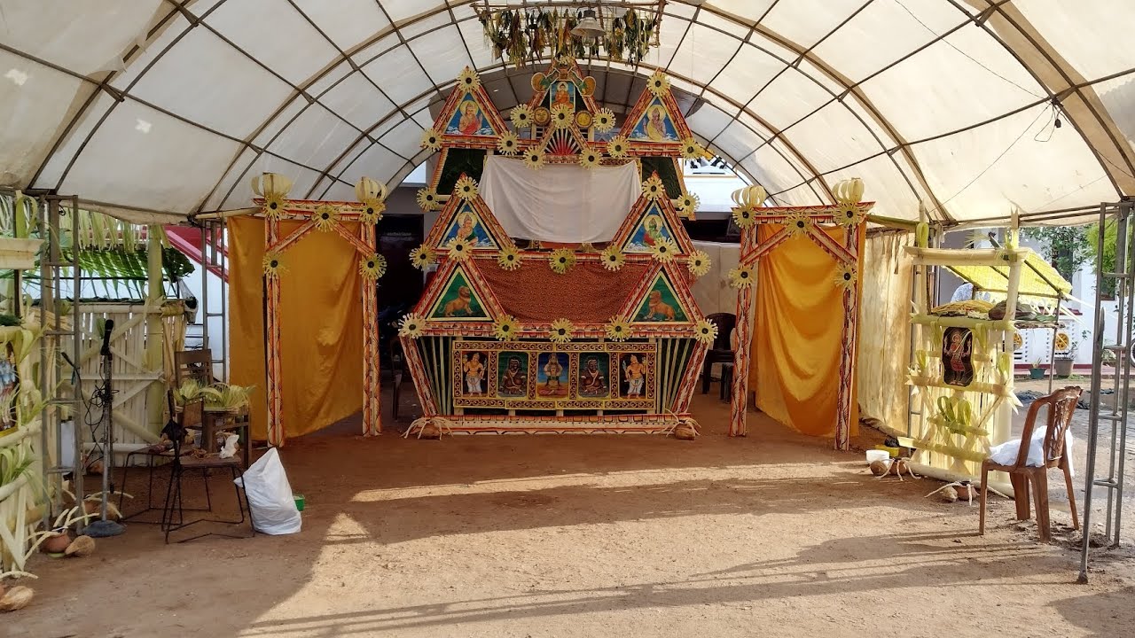 අලුත් දෙවියන් වෙනුවෙන් දළුමුර ඔප්පු කිරීම සහ මඩුවේ කැප හැරීම.