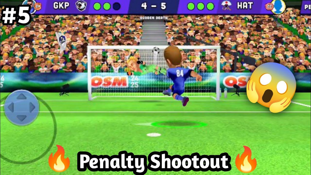 Wonderful Penalty Shootout ! 😱 #penalty #penaltyshoot 🤑🤑 #androidgameplay GKP 3(8) - 2(7) 
